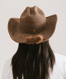 Ames Packable Straw Cowboy Hat