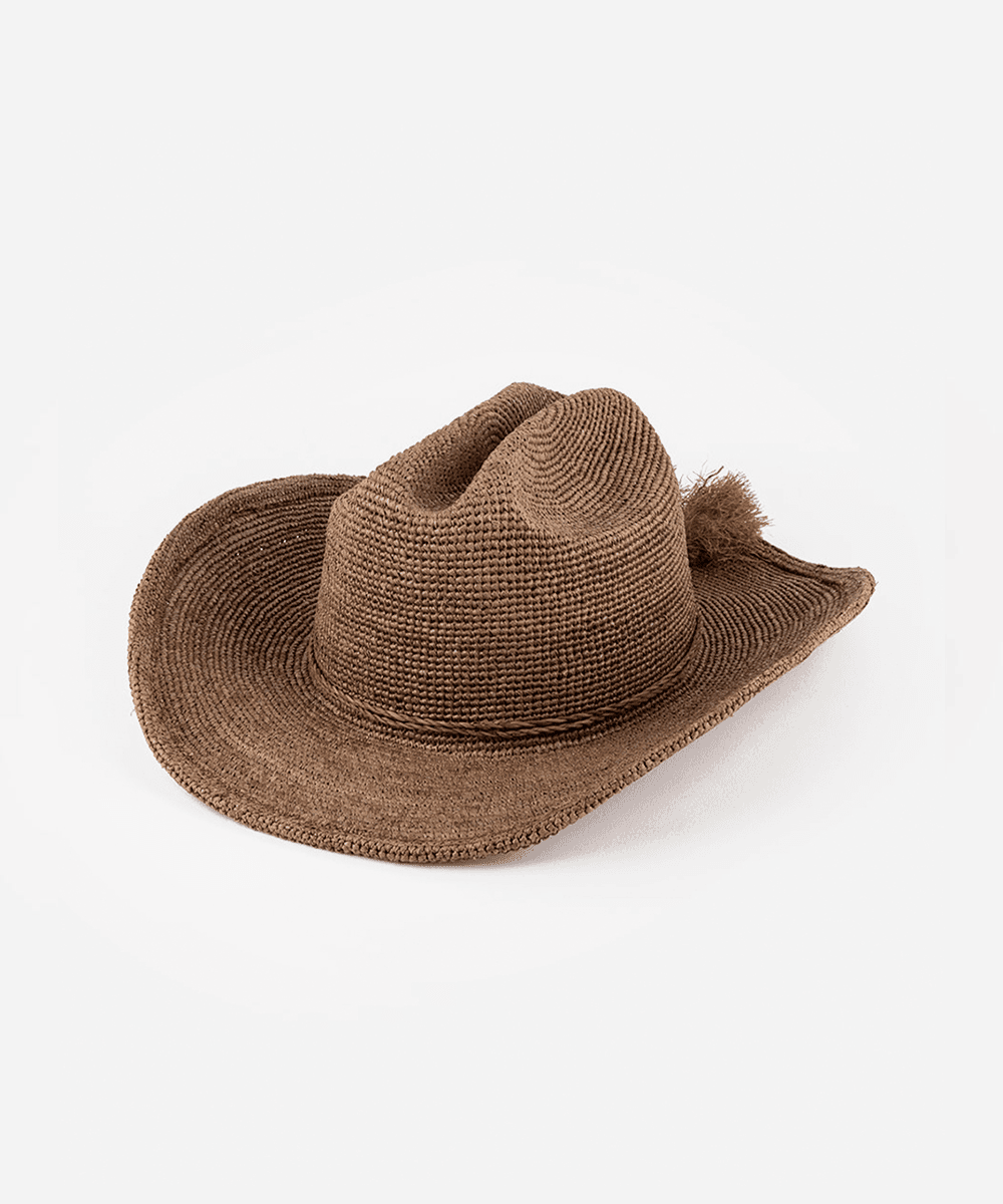 Ames Packable Straw Cowboy Hat - GIGI PIP - Flyclothing LLC