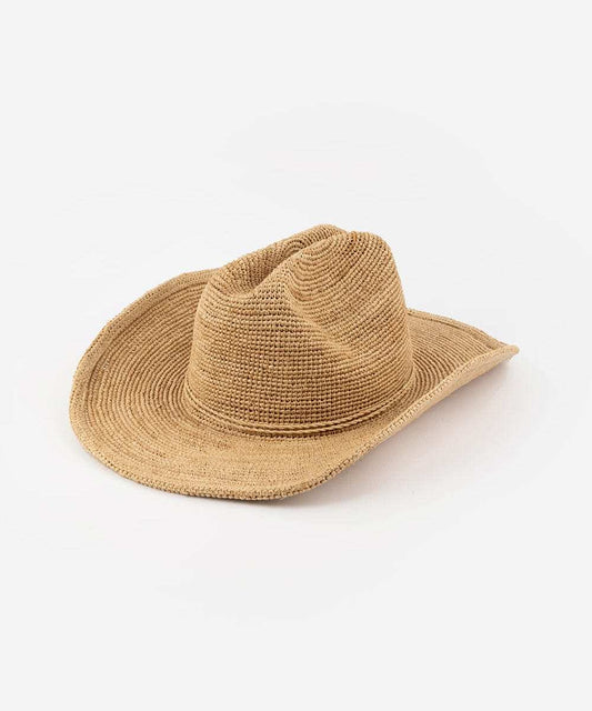 Ames Packable Straw Cowboy Hat - GIGI PIP - Flyclothing LLC