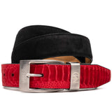 Hugo Belt Red / Black - Marco Di Milano - Flyclothing LLC
