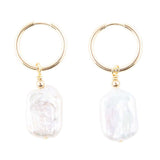 Sunday Best Pearl Loop Earrings - Barse Jewelry - Flyclothing LLC