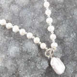 Sunday Best Pearl Toggle Necklace - Barse Jewelry - Flyclothing LLC