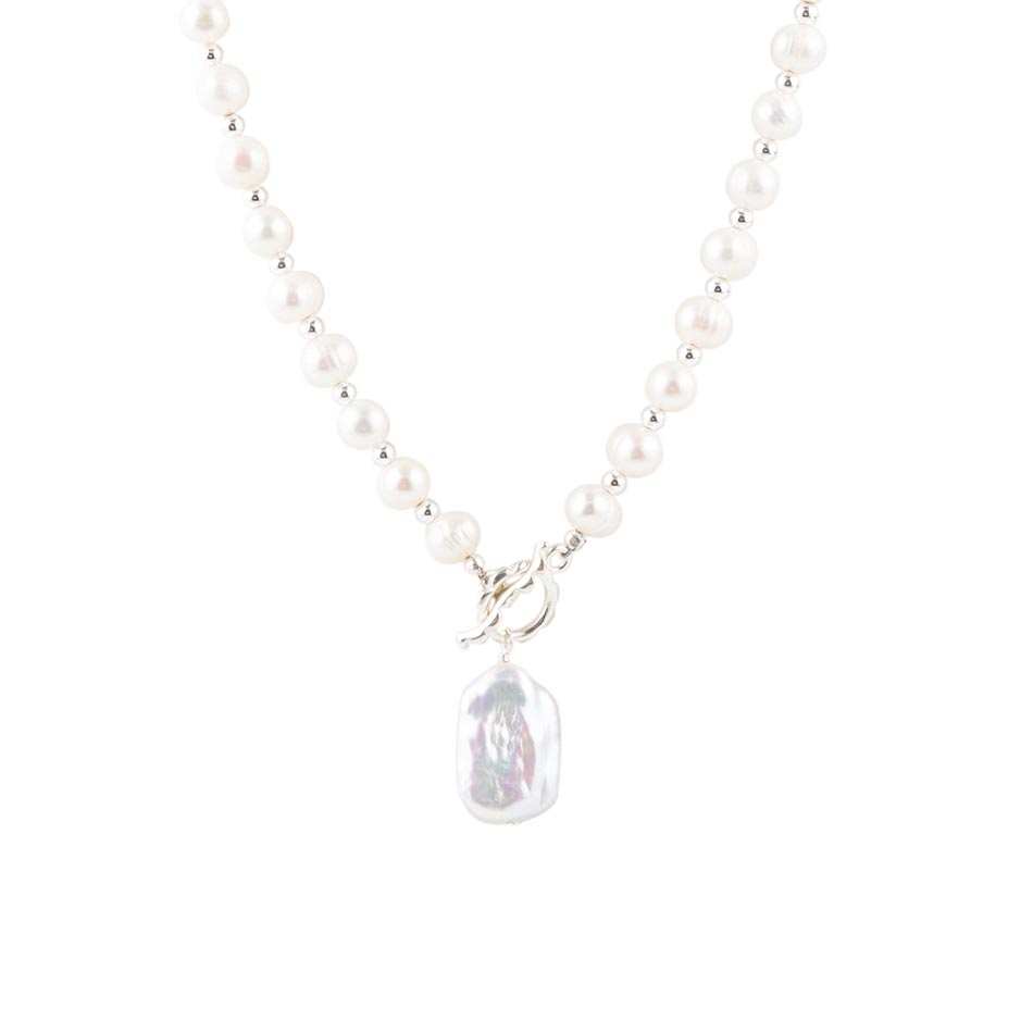 Sunday Best Pearl Toggle Necklace - Barse Jewelry - Flyclothing LLC