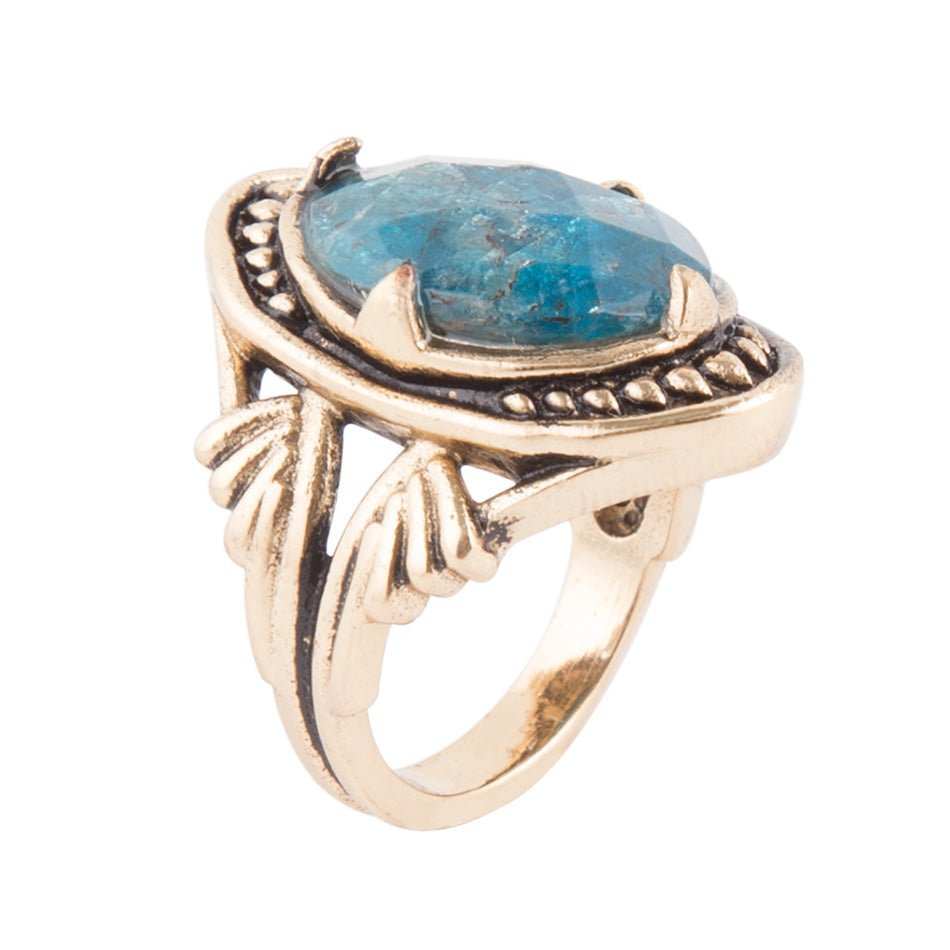 Sweet Dreams Faceted Apatite Ring - Barse Jewelry - Flyclothing LLC
