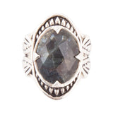 Sweet Dreams Faceted Midnight Labradorite Ring - Barse Jewelry - Flyclothing LLC
