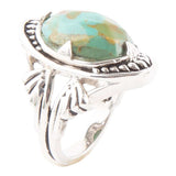 Sweet Dreams Faceted Blue Turquoise and Sterling Silver Ring - Barse Jewelry - Flyclothing LLC
