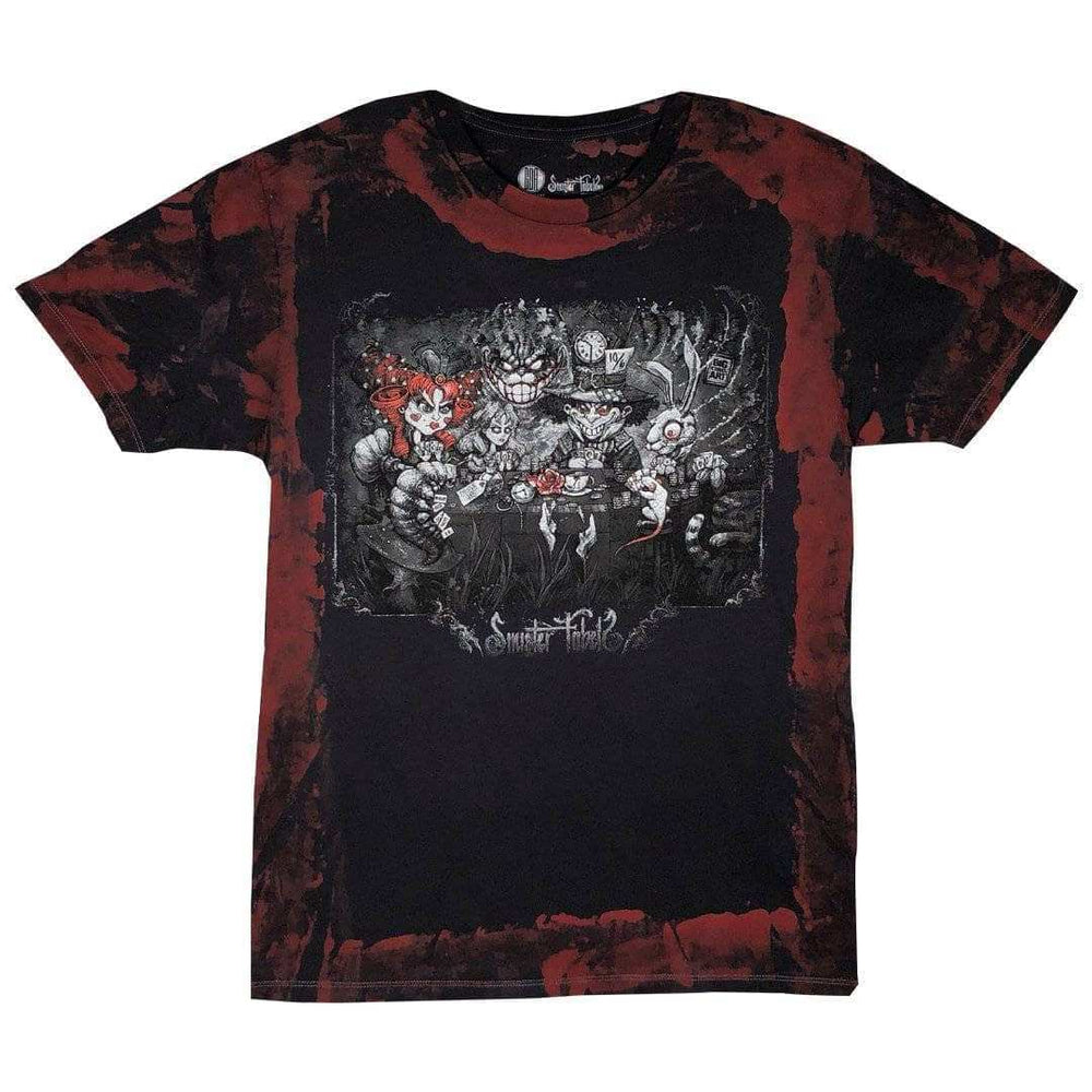 We Are All In T-Shirt - Red/Blk Tie Dye - Get Down Art - Flyclothing LLC