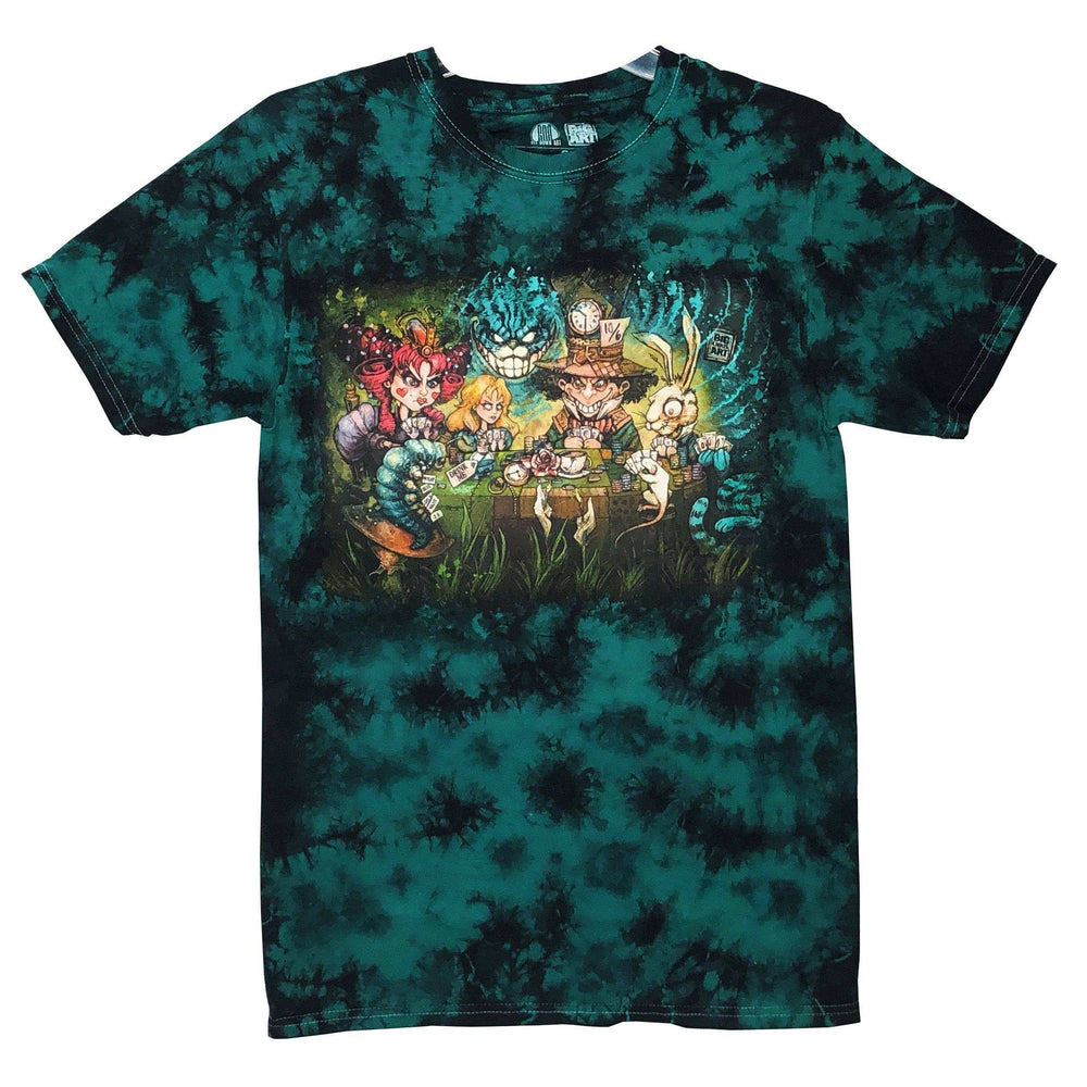 We Are All In T-Shirt - Teal Tie Dye - Get Down Art - Flyclothing LLC