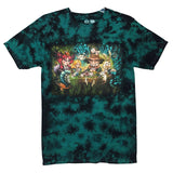 We Are All In T-Shirt - Teal Tie Dye - Get Down Art - Flyclothing LLC