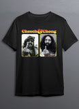 Cheech & Chong Flip T-Shirt - Black - Get Down Art - Flyclothing LLC