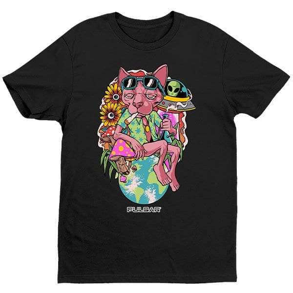 Pulsar Vapes T-Shirt - Black - Get Down Art - Flyclothing LLC