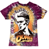David Bowie Smokin T-Shirt - Tie Dye - Get Down Art - Flyclothing LLC
