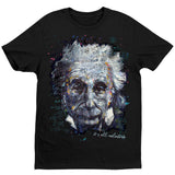 Einstein It's All Relative T-shirt - Black - Get Down Art - Flyclothing LLC