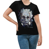 Einstein It's All Relative T-shirt - Black - Get Down Art - Flyclothing LLC
