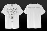 AC/DC Flick of the Switch T-Shirt - White - Get Down Art - Flyclothing LLC