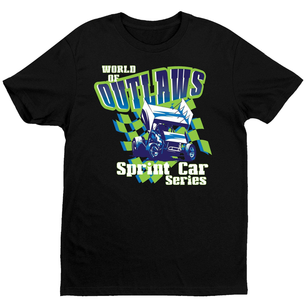 Sprint Car Series T-Shirt - Black - Get Down Art - Flyclothing LLC