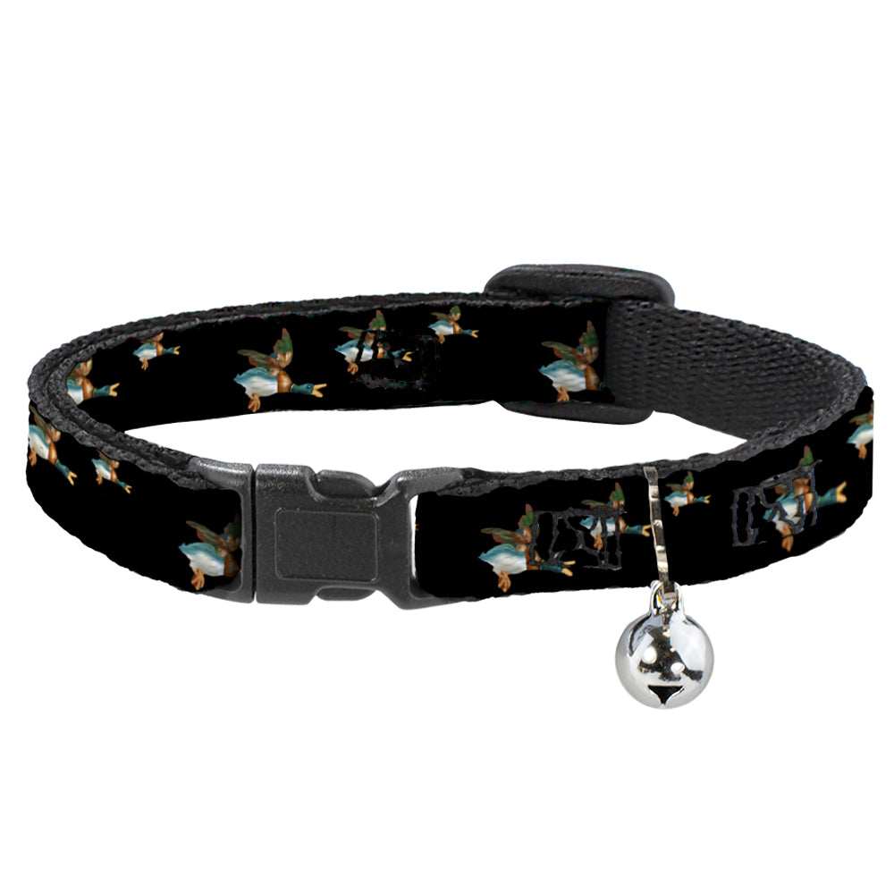 Cat Collar Breakaway - Flying Mallards Black - Buckle-Down - Flyclothing LLC