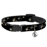 Cat Collar Breakaway - Flying Mallards Black - Buckle-Down - Flyclothing LLC