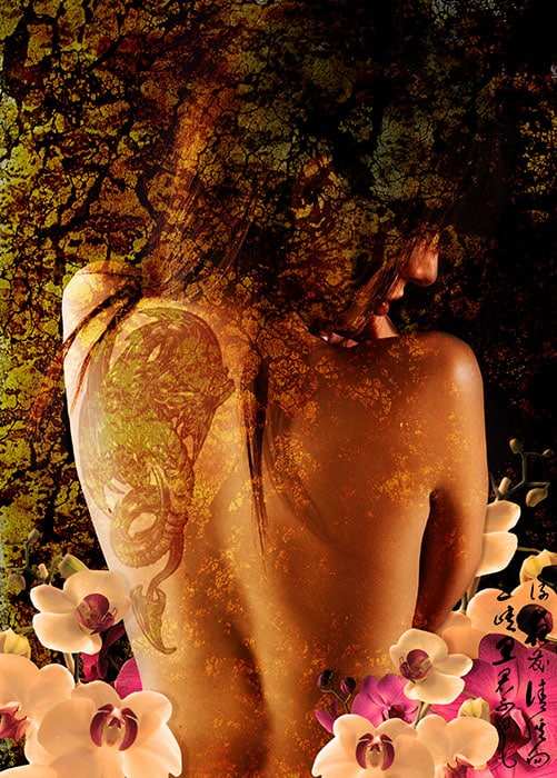 Black Market Art Company Tattooed Print - Black Market Art Company - Flyclothing LLC