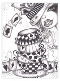 Black Market Art Company Tea Time Print - Black Market Art Company - Flyclothing LLC