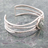 Terra Green Seraphinite and Sterling Silver Cuff Bracelet - Barse Jewelry - Flyclothing LLC