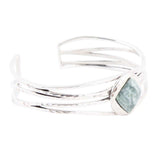 Terra Green Seraphinite and Sterling Silver Cuff Bracelet - Barse Jewelry - Flyclothing LLC