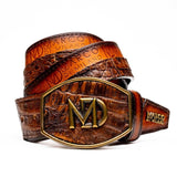 Texas Belt Aged Maple - Marco Di Milano - Flyclothing LLC
