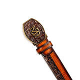 Texas Belt Aged Maple - Marco Di Milano - Flyclothing LLC