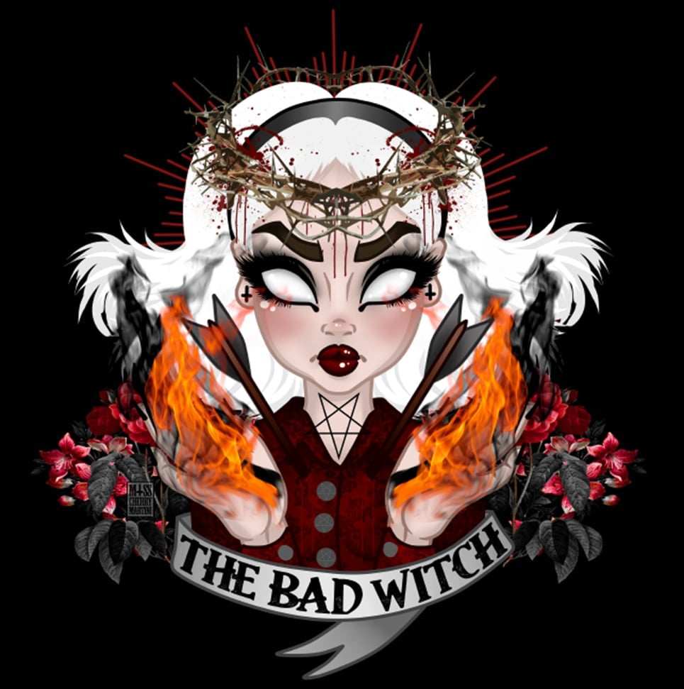 Black Market Art Company The Bad Witch Print - Black Market Art Company - Flyclothing LLC