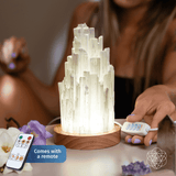 The Cleanse-All Selenite Lamp - 2 Pounds of Healing Power - Conscious Items - Flyclothing LLC