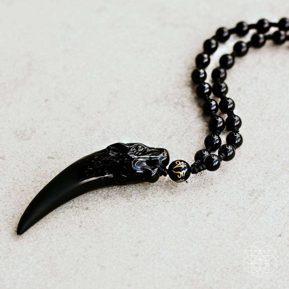 The Obsidian Wolf Pendant - Conscious Items - Flyclothing LLC