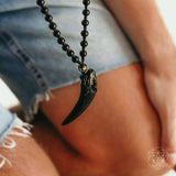 The Obsidian Wolf Pendant - Conscious Items - Flyclothing LLC