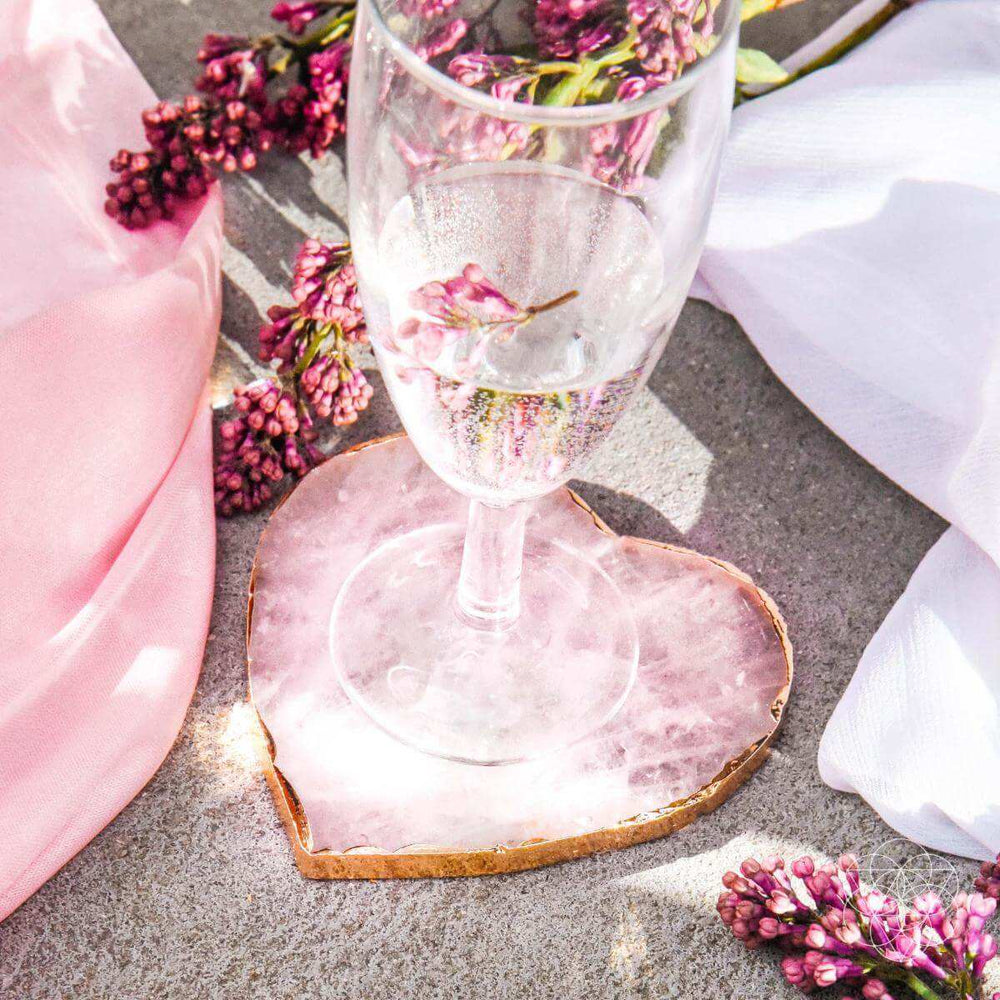 The Positive Energy Coasters (2 pcs) - Conscious Items - Flyclothing LLC