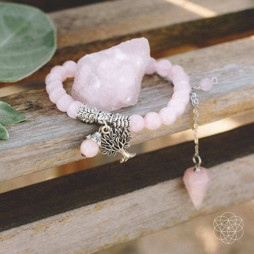 The Rose Quartz Healing Crystal Set - Conscious Items - Flyclothing LLC