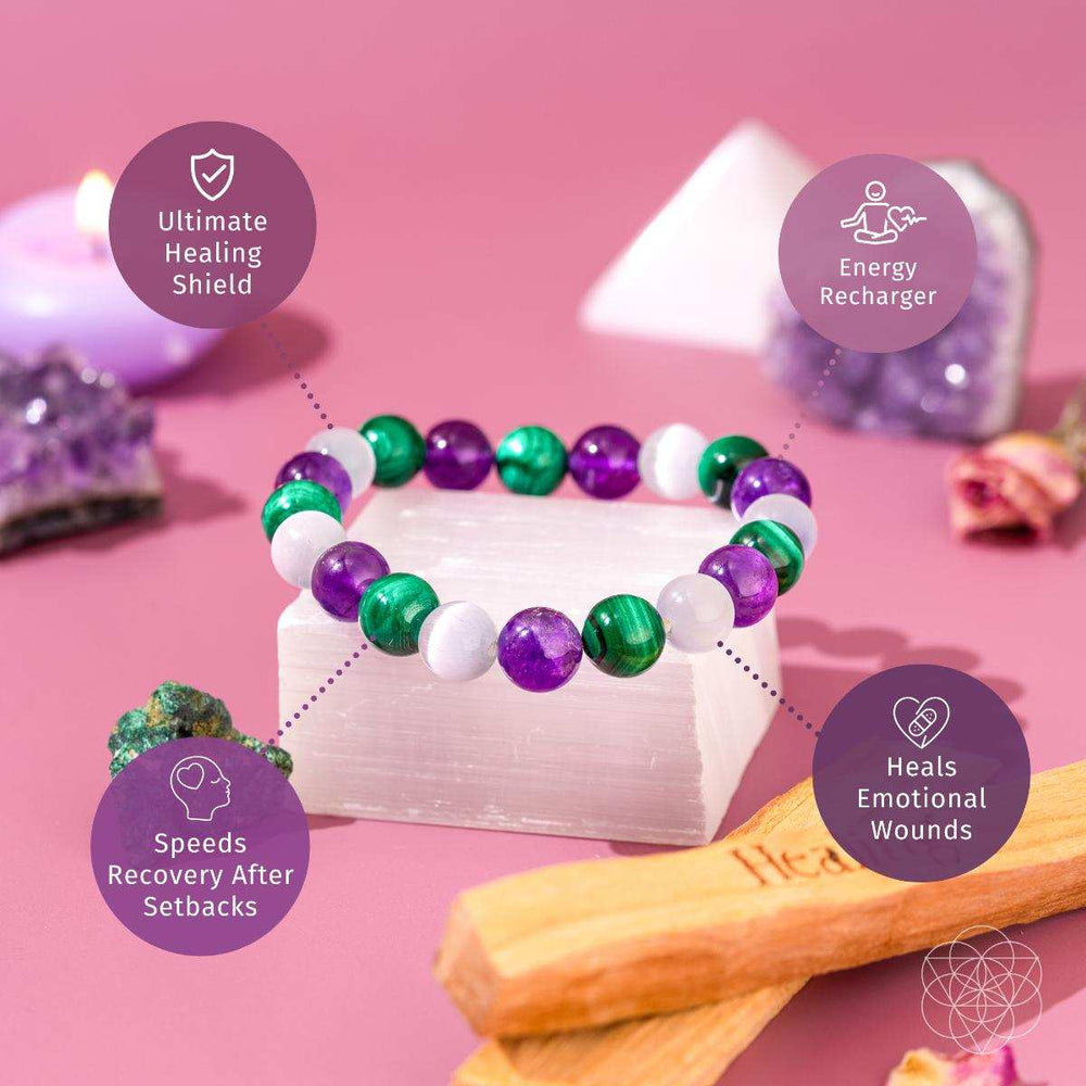 The Triple Healing Bracelet - Conscious Items - Flyclothing LLC