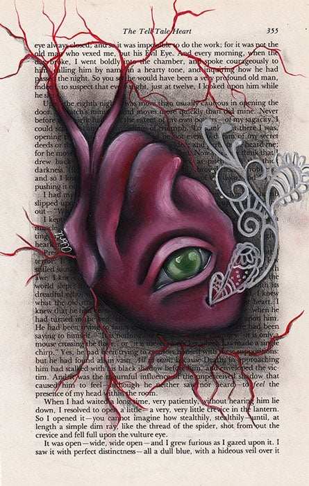 Black Market Art Company The Tell Tale Heart Print - Black Market Art Company - Flyclothing LLC