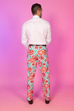 The Win By A Rose | Derby Roses Suit Pants - Shinesty - Flyclothing LLC