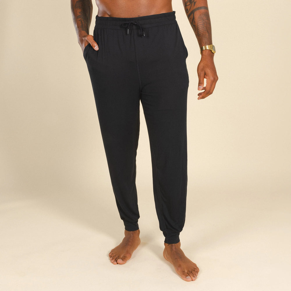 The Threat Level Midnight | Black SleepDeep™ Men’s Pajama Shirt - Shinesty - Flyclothing LLC