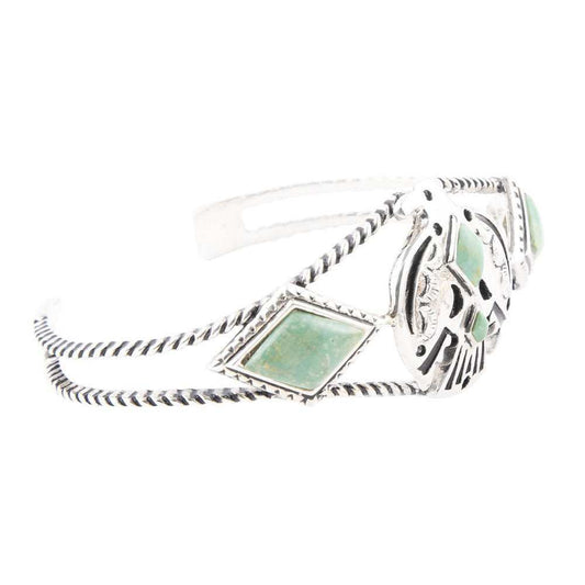 Thunderbird Sterling Silver Bracelet - Barse Jewelry - Flyclothing LLC