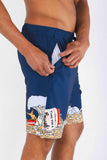 The Tidal Lager | Beer Surfer Ball Hammock® Pouch 8" Swim Trunks - Shinesty - Flyclothing LLC