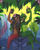 Black Market Art Company Tiki Tear Aways Print - Black Market Art Company - Flyclothing LLC