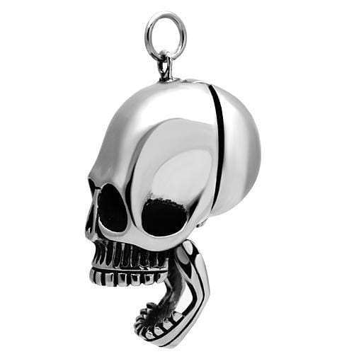 TK1047 - High polished (no plating) Stainless Steel Pendant with No Stone - Alamode - Flyclothing LLC