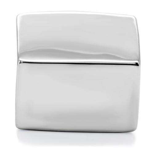 TK134 - High polished (no plating) Stainless Steel Ring with No Stone - Alamode - Flyclothing LLC