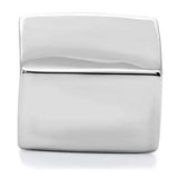 TK134 - High polished (no plating) Stainless Steel Ring with No Stone - Alamode - Flyclothing LLC