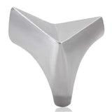 TK136 - High polished (no plating) Stainless Steel Ring with No Stone - Alamode - Flyclothing LLC