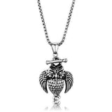 TK1996 - High polished (no plating) Stainless Steel Necklace with No Stone - Alamode - Flyclothing LLC