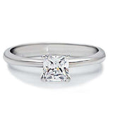 TK202 - High polished (no plating) Stainless Steel Ring with AAA Grade CZ in Clear - Alamode - Flyclothing LLC