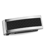 TK2076 - High polished (no plating) Stainless Steel Money clip with No Stone - Alamode - Flyclothing LLC