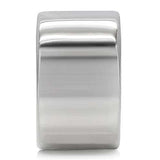 TK208 - High polished (no plating) Stainless Steel Ring with No Stone - Alamode - Flyclothing LLC