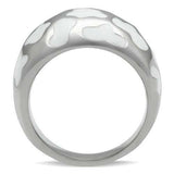 TK217 - High polished (no plating) Stainless Steel Ring with No Stone - Alamode - Flyclothing LLC